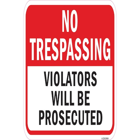 Signmission Safety Sign, 12 in Height, Aluminum, 24964 A-1218-24964